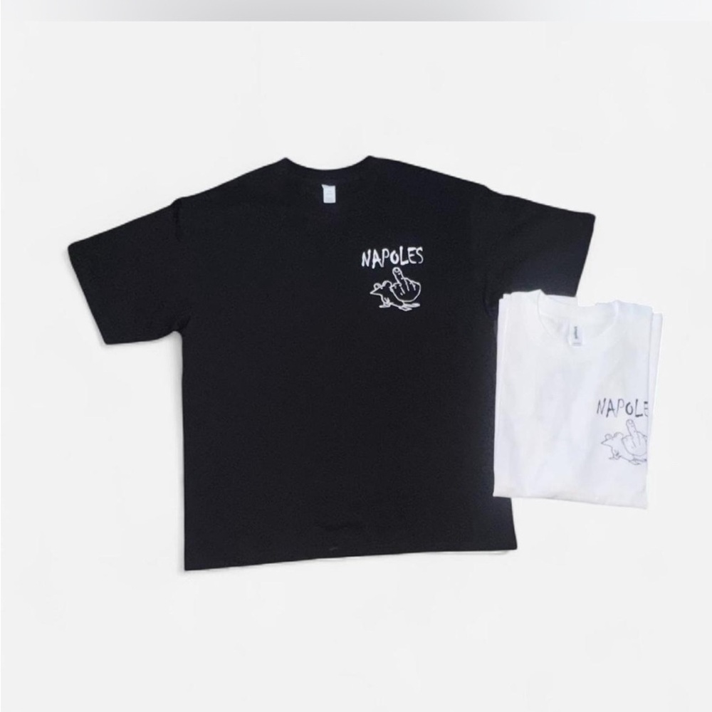 Black and White Short Sleeve Tee